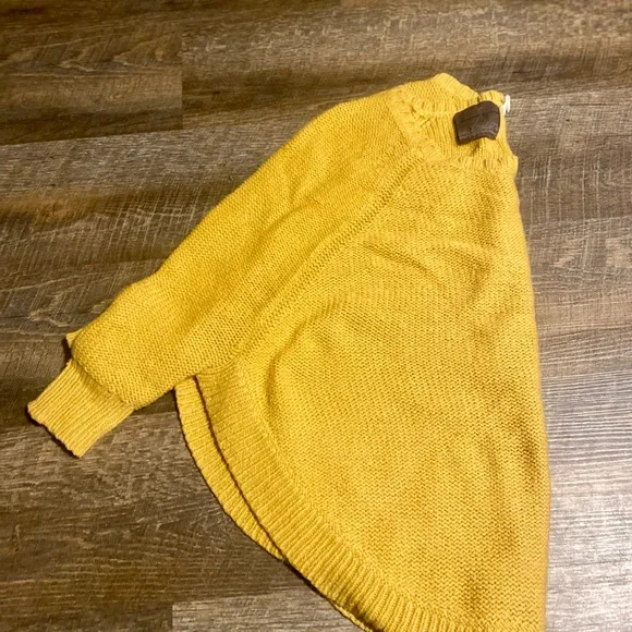 Anthropology Guinevere Mustard Colored sweater - Picture 3 of 10